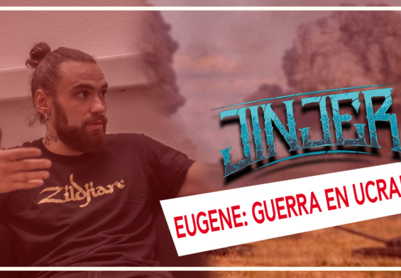 [Eugene Abdukhanov] de [Jinjer] y su conmovedor mensaje sobre la guerra