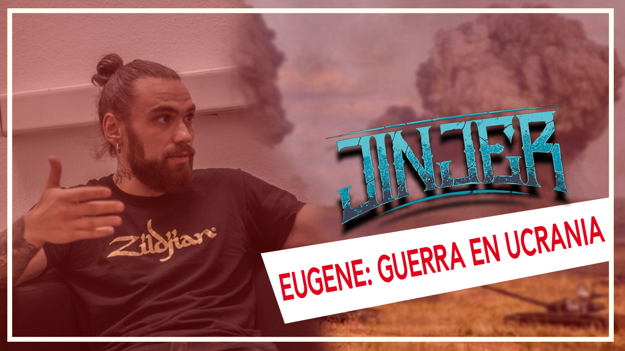 [Eugene Abdukhanov] de [Jinjer] y su conmovedor mensaje sobre la guerra