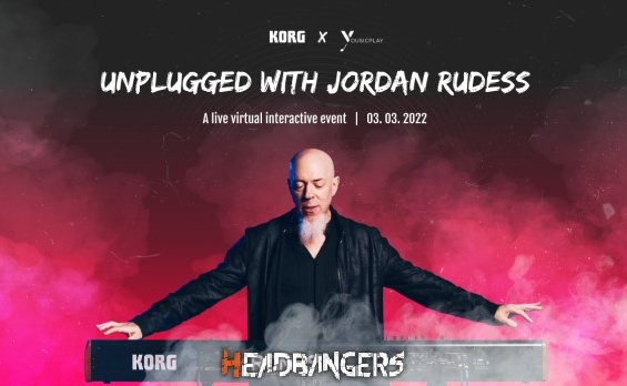 ¡Aprende de un genio! [Jordan Rudess] anuncia clase magistral virtual en vivo