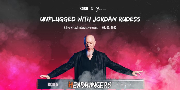 ¡Aprende de un genio! [Jordan Rudess] anuncia clase magistral virtual en vivo