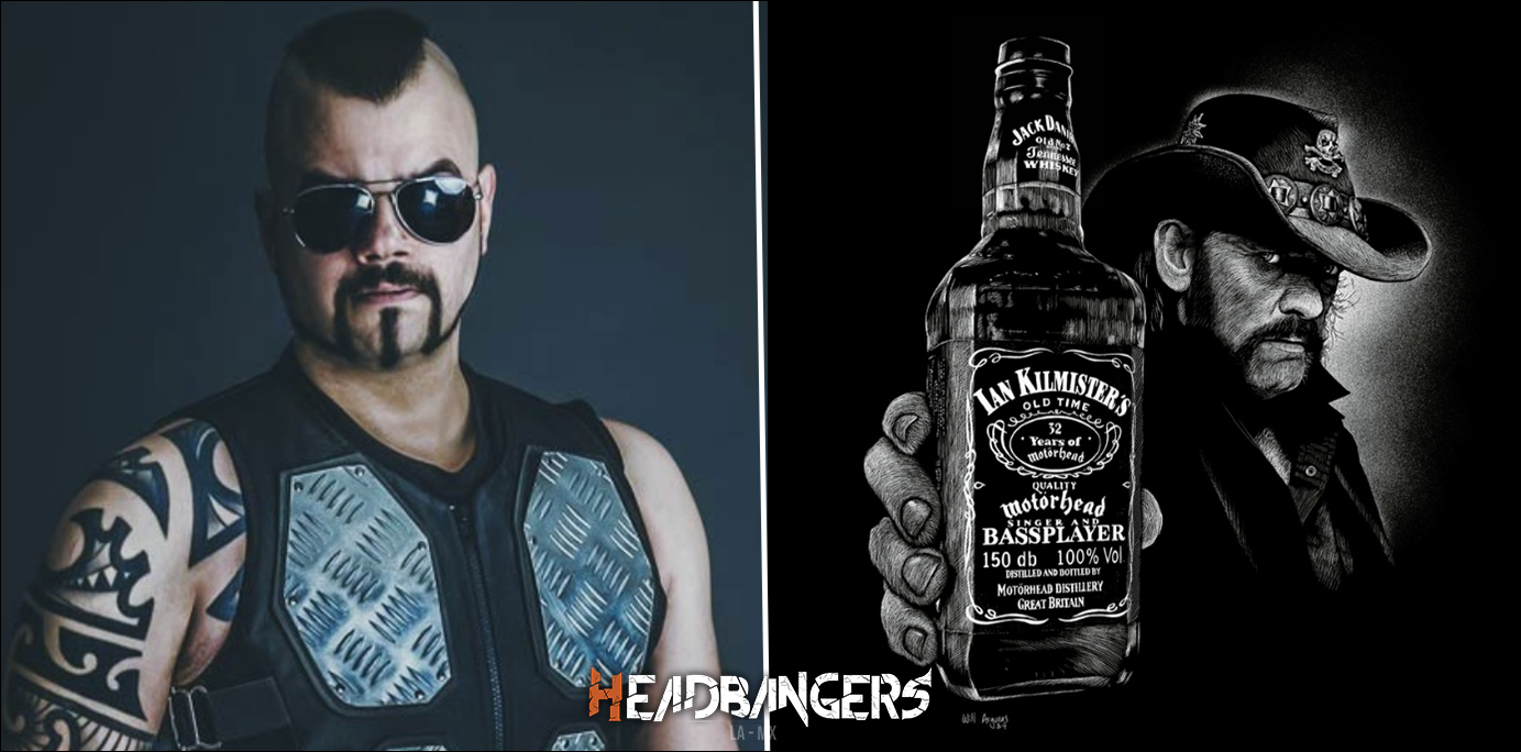 [Brodén] de [Sabaton] bebiendo con [Lemmy Kilmister]