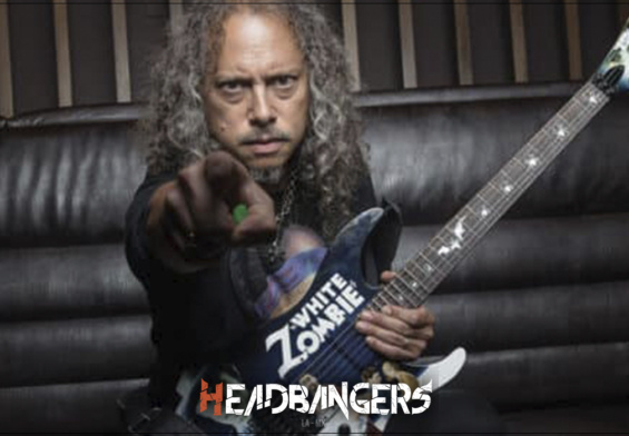 [Kirk Hammett] y su pasión por el terror plasmada en cómics