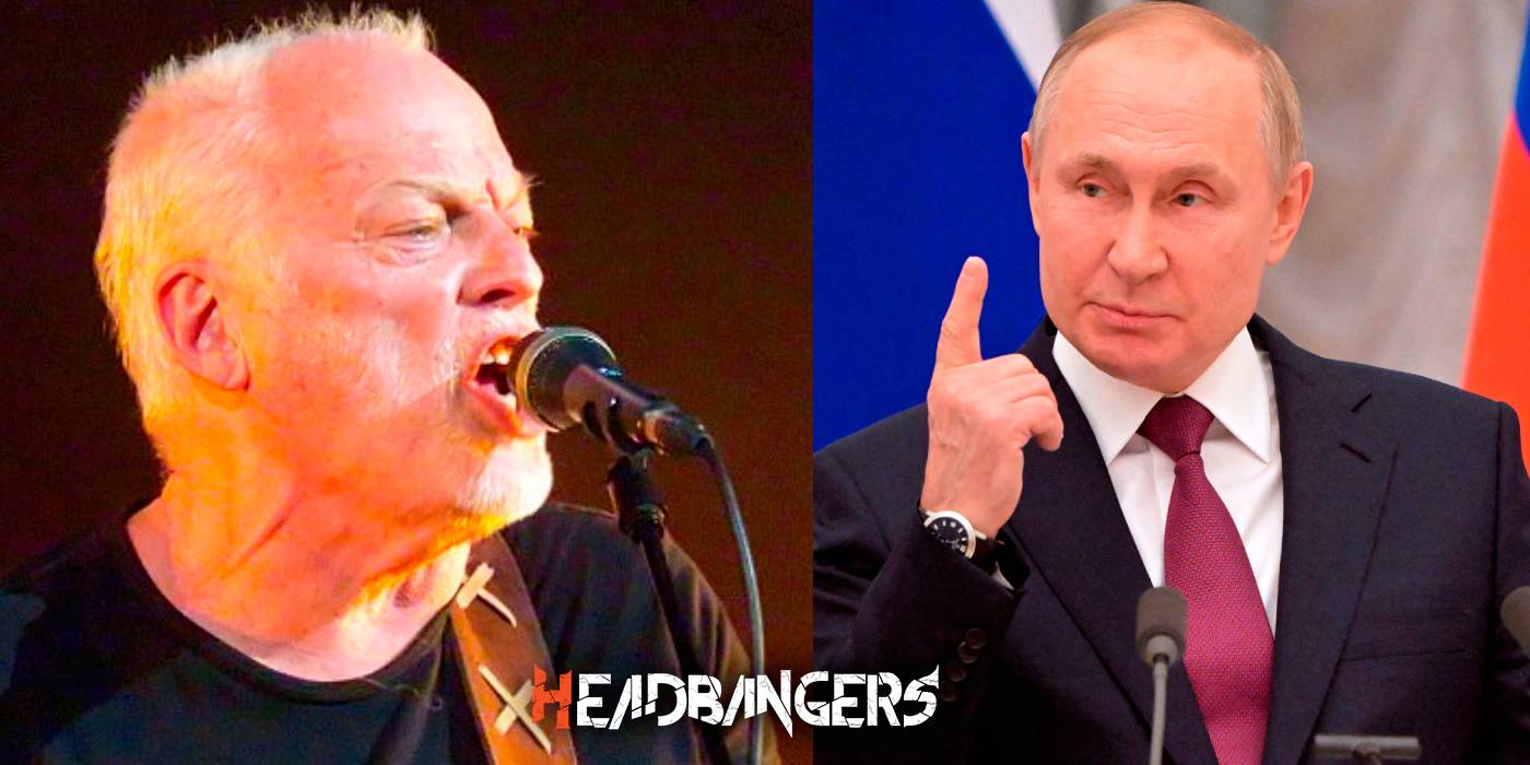 [David Gilmour] contra [Putin] “Debe irse y dejar de matar a sus hermanos”