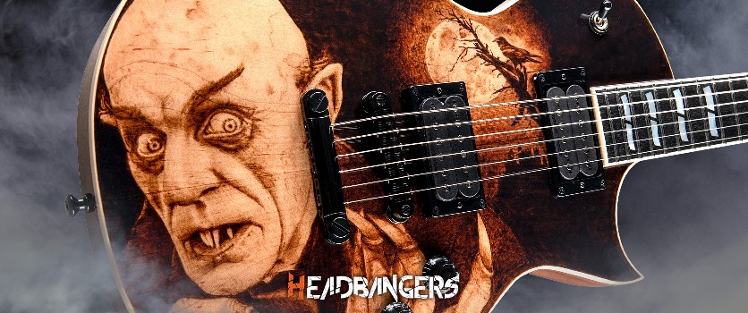 ¡Edición limitada! Nosferatu inmortalizado en las guitarras ESP.