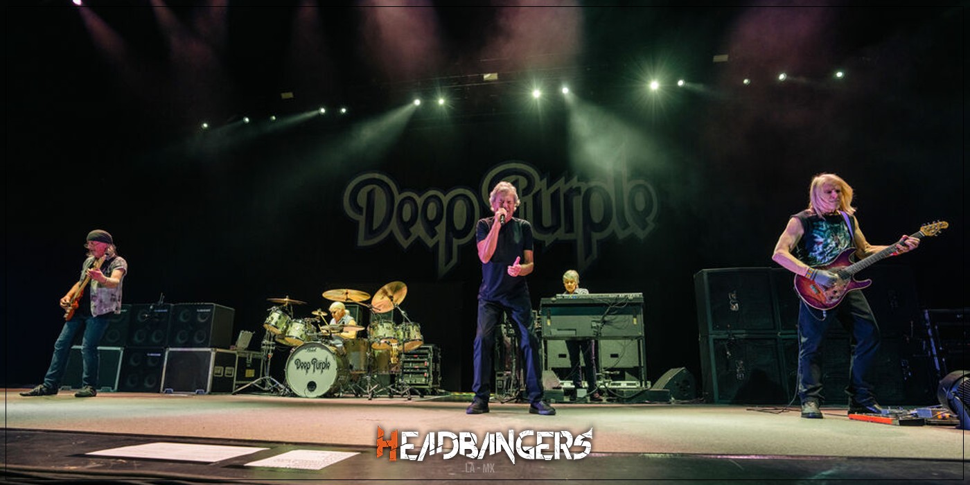 Mira a [Deep Purple] rompiéndola en su gira 2022