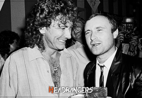 La vez que [Phil Collins] fue parte de la historia de [Led Zeppelin]