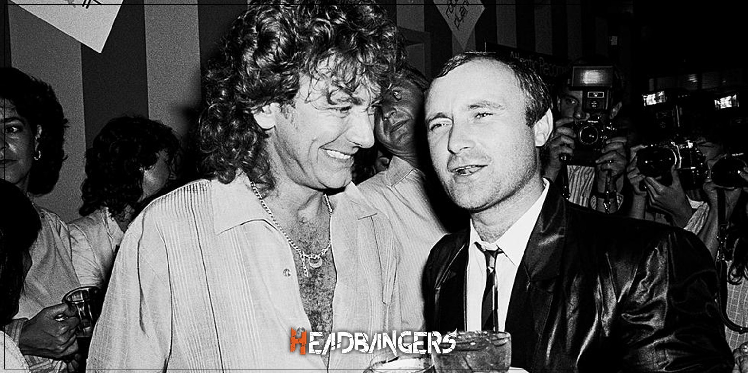 La vez que [Phil Collins] fue parte de la historia de [Led Zeppelin]