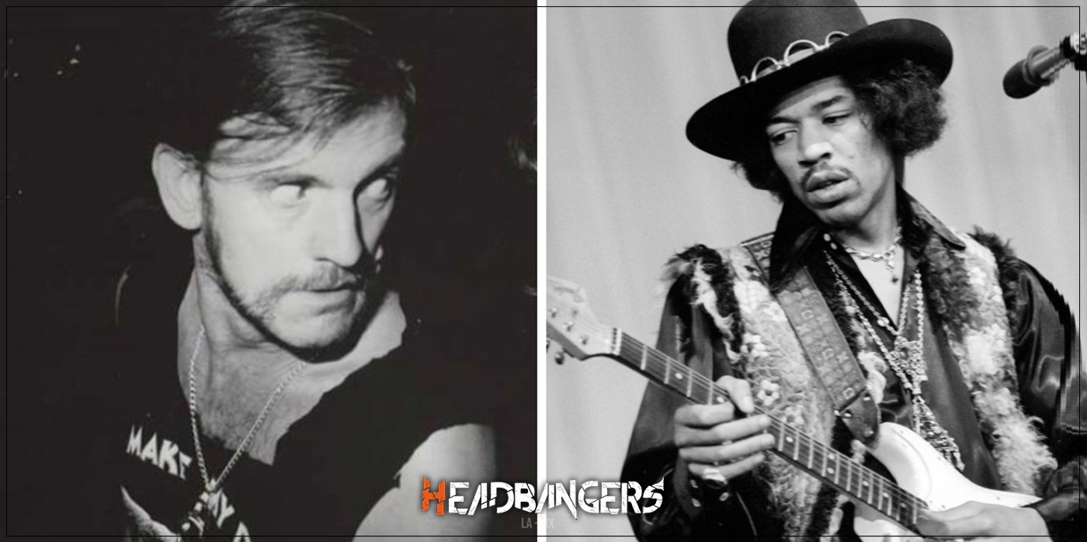 Cuando [Lemmy Kilmister] aprendió a tocar guitarra con [Jimi Hendrix]