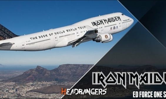 El antiguo Ed Force One de [Iron Maiden] realiza su último vuelo