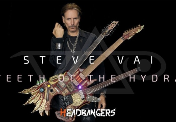 ¡Nuevo vídeo musical! La extravagante guitarra de [Steve Vai] por fin en acción.