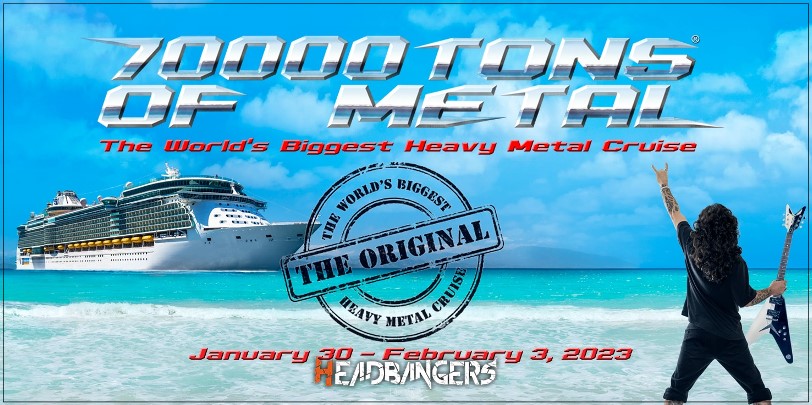 ¡Cada vez más cerca! 70000 Tons Of Metal lanza vídeo teaser para la ronda 11 del 2023.