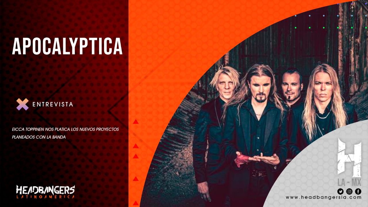 Entrevista con [Eicca Toppinen] de [Apocalyptica]: ‘No éramos una banda’