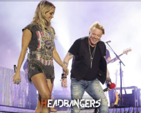 [Axl Rose] se une a [Carrie Underwood] en Festival Country Stagecoach