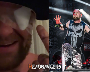 Vocalista de [Five Finger Death Punch] herido en el escenario