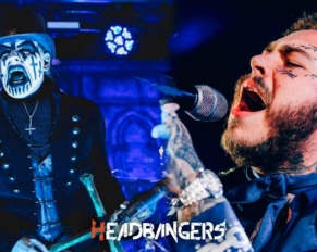 [Post Malone] conoció a [King Diamond] en concierto de [Slayer]