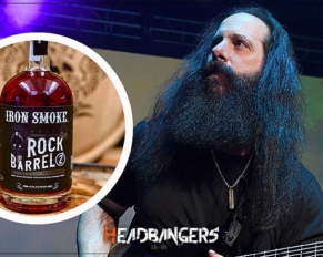 El barbas de leñador John Petrucci nos presenta su nueva bebida de dioses.