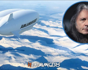 Bruce Dickinson y la aeronave más grande del mundo