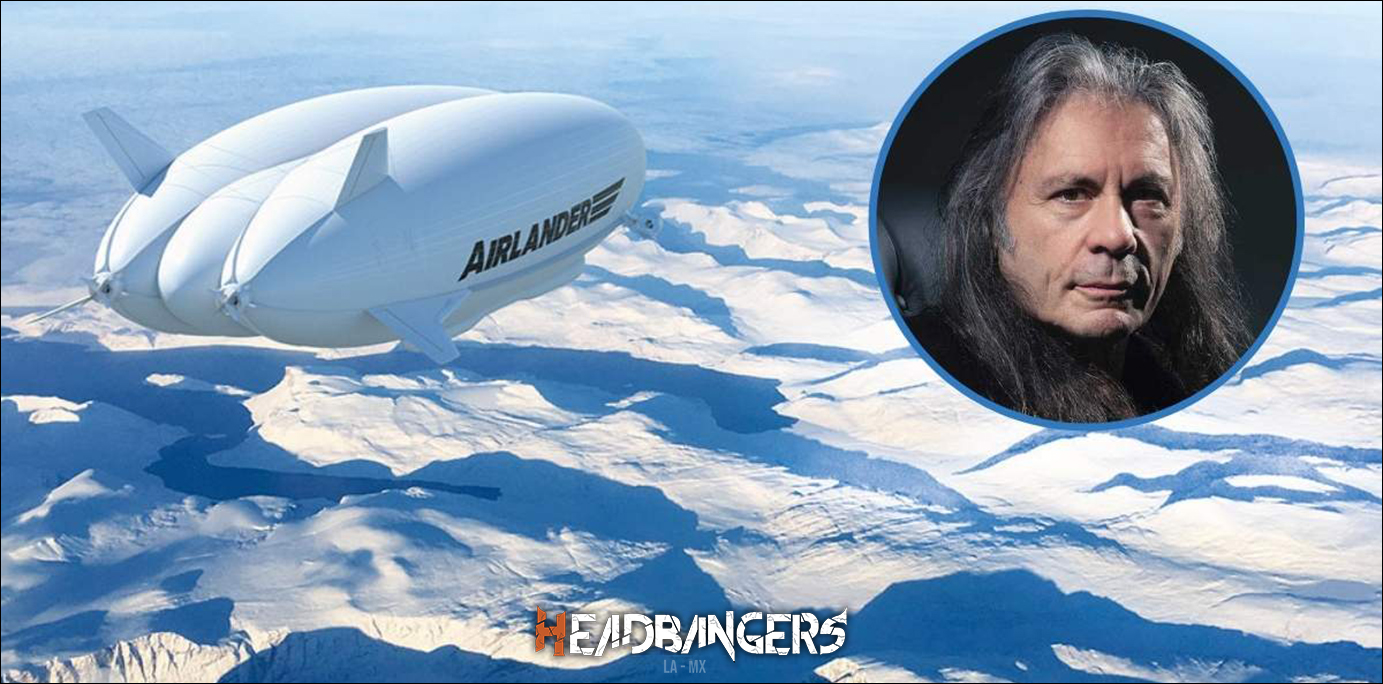 Bruce Dickinson y la aeronave más grande del mundo