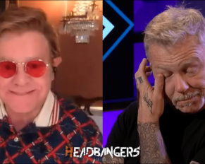 ¡Elton John hace llorar a James Hetfield!