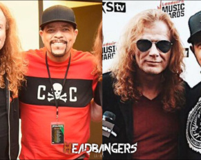 ¿Sabes cómo Mustaine y Ice-T se hicieron amigos?