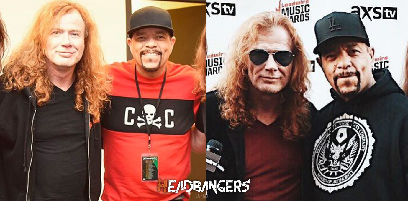 ¿Sabes cómo Mustaine y Ice-T se hicieron amigos?