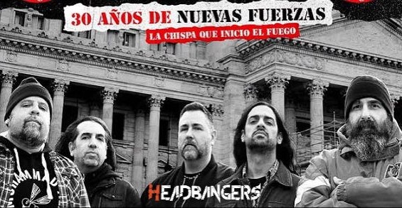 [Conciertos] – Los legendarios argentinos [E.D.O] celebran en vivo los 30 años de ‘Nuevas Fuerzas’