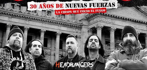 [Conciertos] – Los legendarios argentinos [E.D.O] celebran en vivo los 30 años de ‘Nuevas Fuerzas’