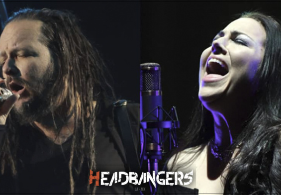 Jonathan Davis y Amy Lee interpretan gran clásico de Korn