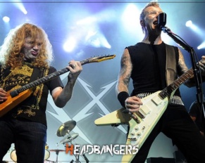 Dave Mustaine no descarta volver a tocar con James Hetfield