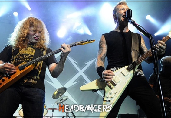 Dave Mustaine no descarta volver a tocar con James Hetfield