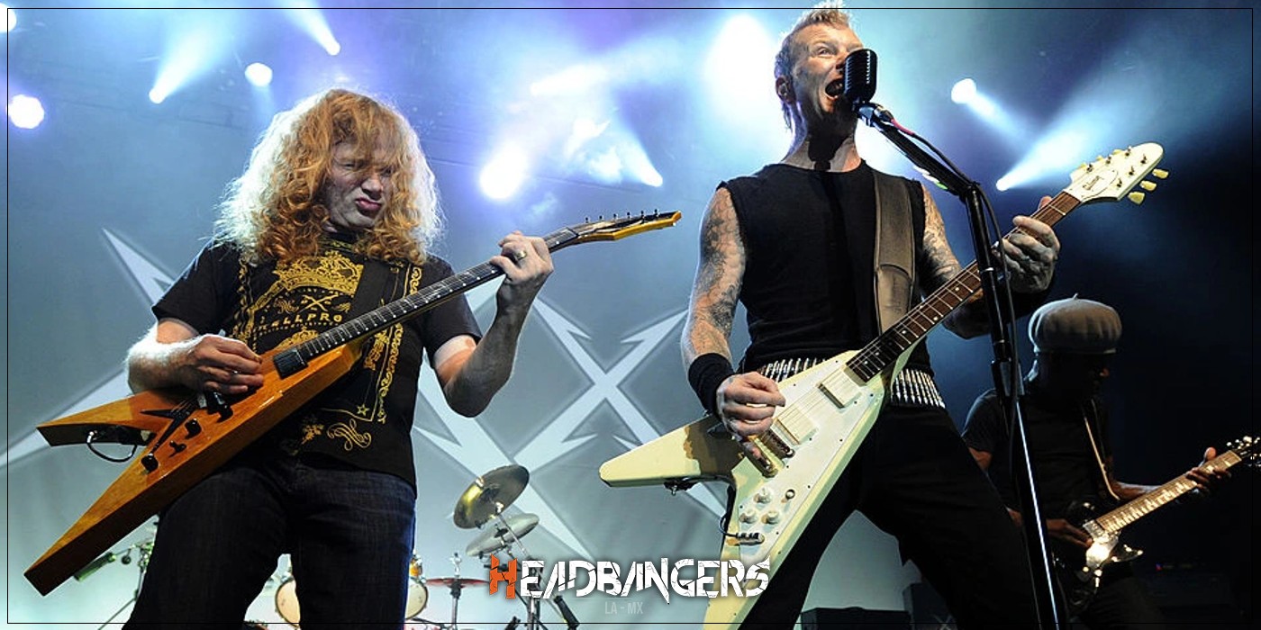 Dave Mustaine no descarta volver a tocar con James Hetfield