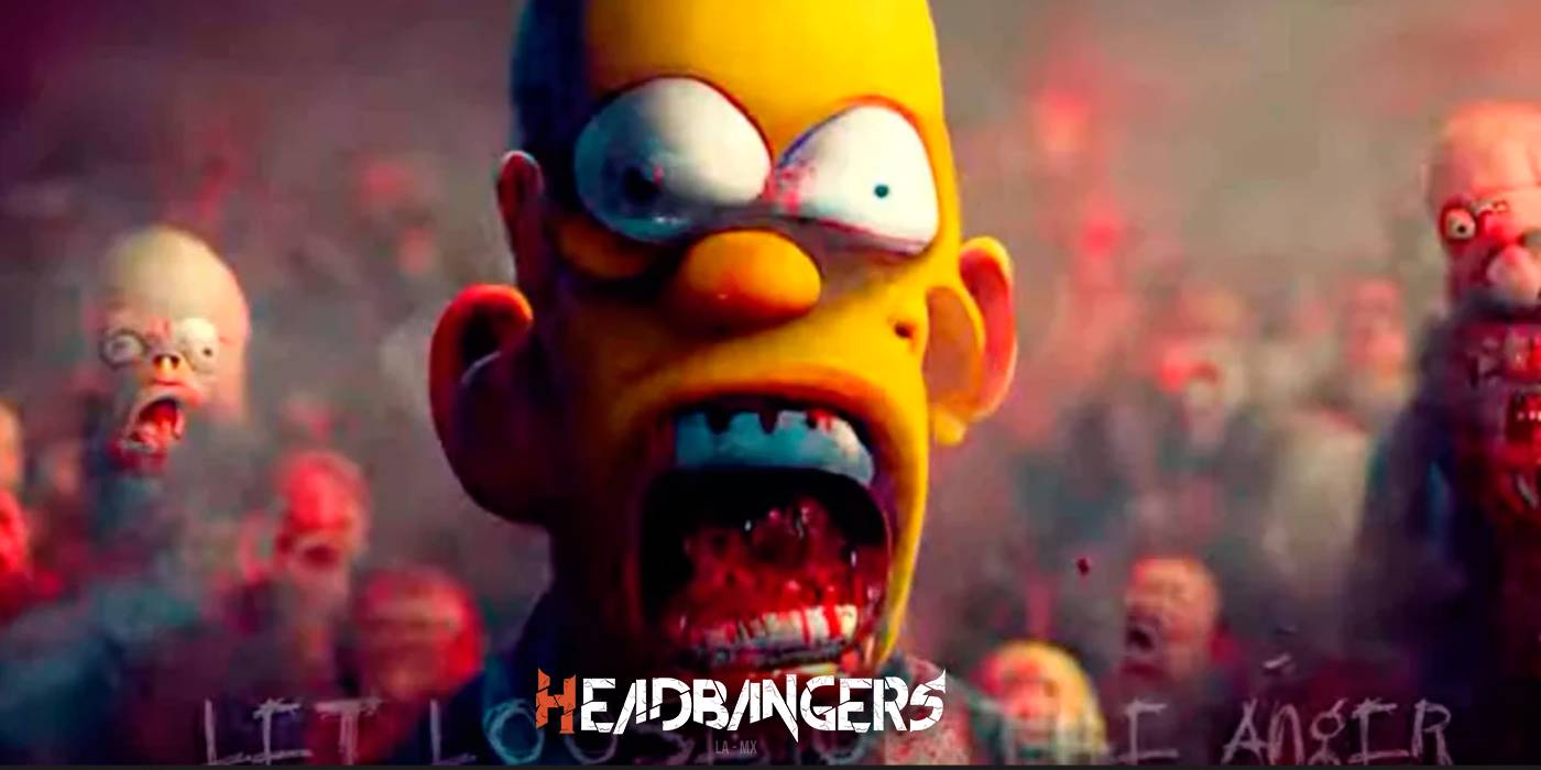 The Horror!: Un Homero Simpson demoníaco salido de un AI de Death Metal