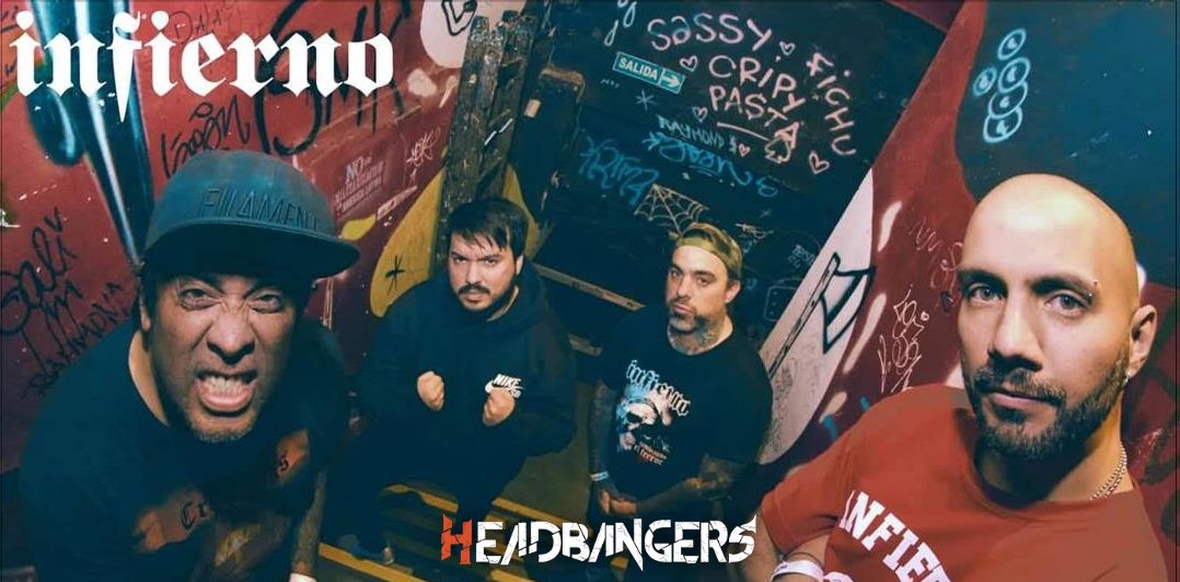 Infierno la banda revelación del Hardcore argentino estrena su ciclo “Viuda Negra Vol. 1”