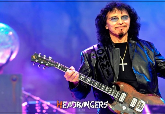 ¡La loca reacción de Tony Iommi al sorprenderse con una nueva cancion!