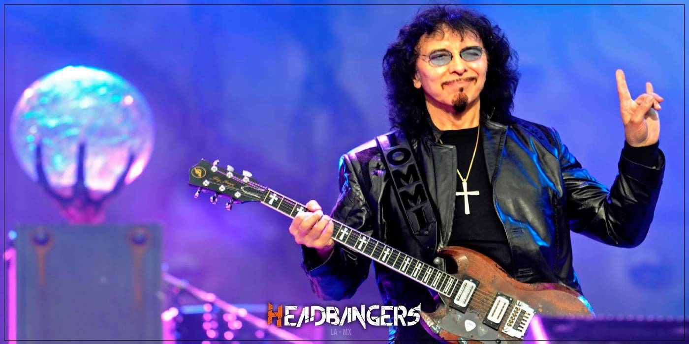 ¡La loca reacción de Tony Iommi al sorprenderse con una nueva cancion!