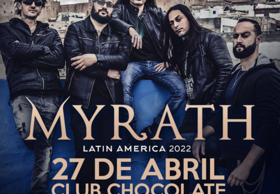 Myrath reagenda fecha y cambia lugar de su debut en Chile