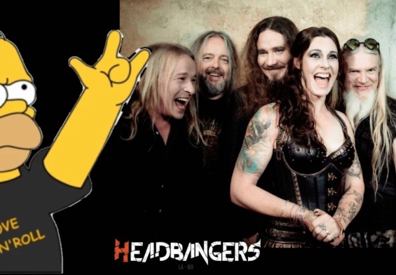 Uno de los honores más locos tener a Nightwish en Los Simpson