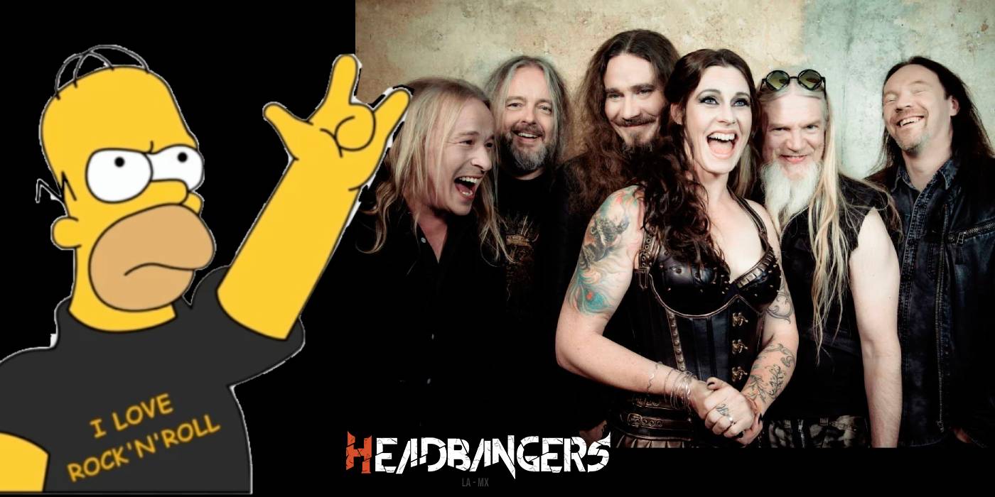 Uno de los honores más locos tener a Nightwish en Los Simpson