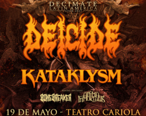 Conciertos: Deicide y Kataklysm juntos en Chile