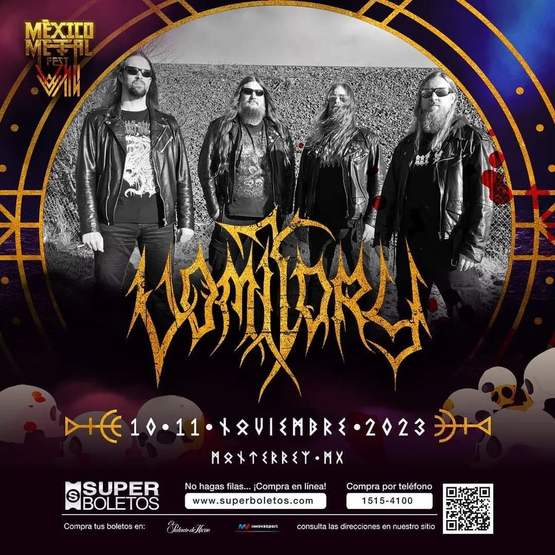 Conciertos: Vomitory se suma al México Metal Fest VII