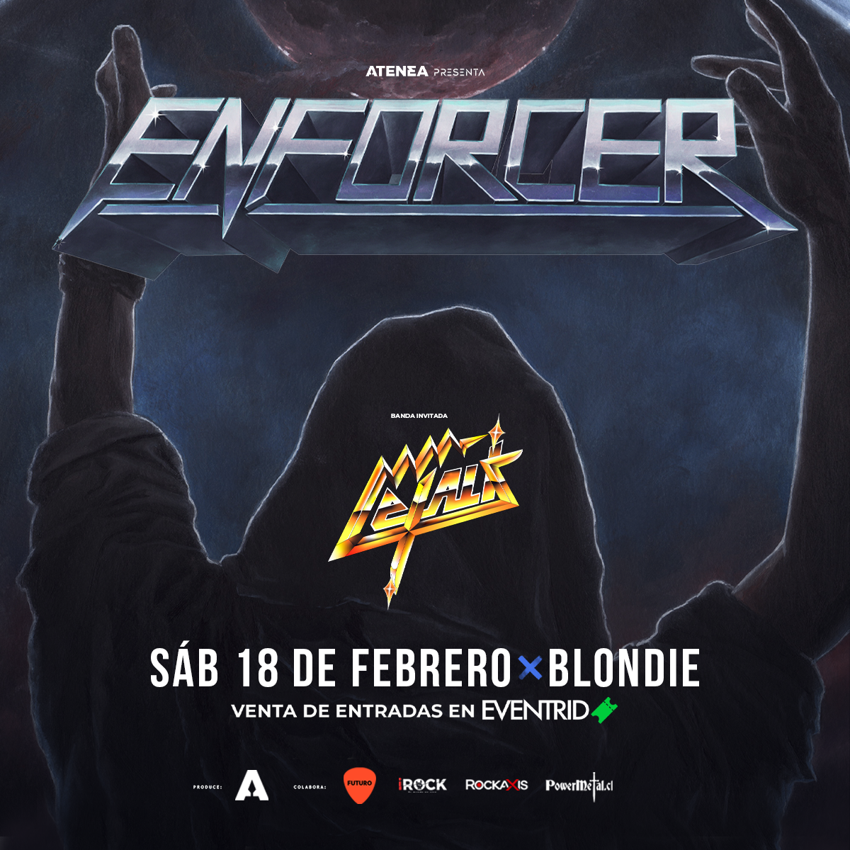 Conciertos: Enforcer regresa a Chile!!!