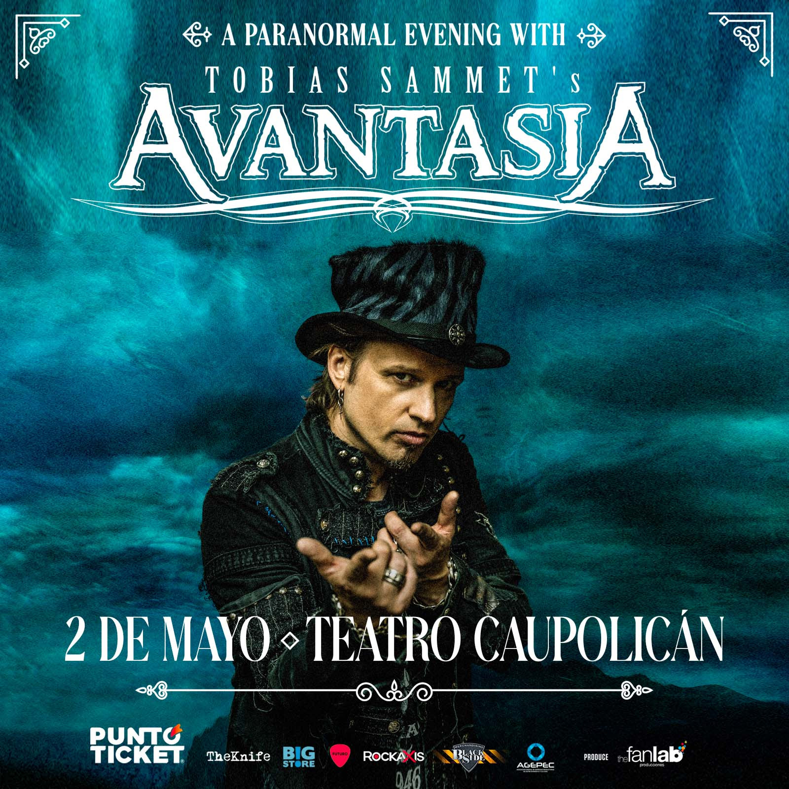 Conciertos: Tobias Sammet’s Avantasia confirma Concierto en Chile!