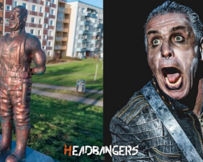 Roban estatua de Till Lindemann de Rammstein