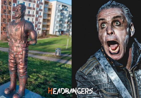 Roban estatua de Till Lindemann de Rammstein