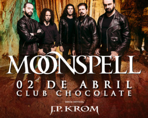 Conciertos: Moonspell regresa a Chile para celebrar sus 30 años de música!!!