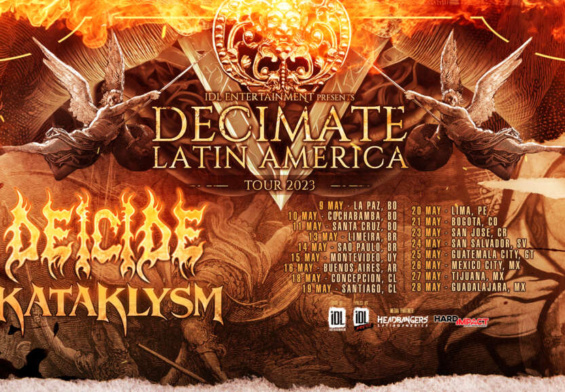 Conciertos: El Infierno en la Tierra – Deicide y Kataklysm juntos en Latinoamerica