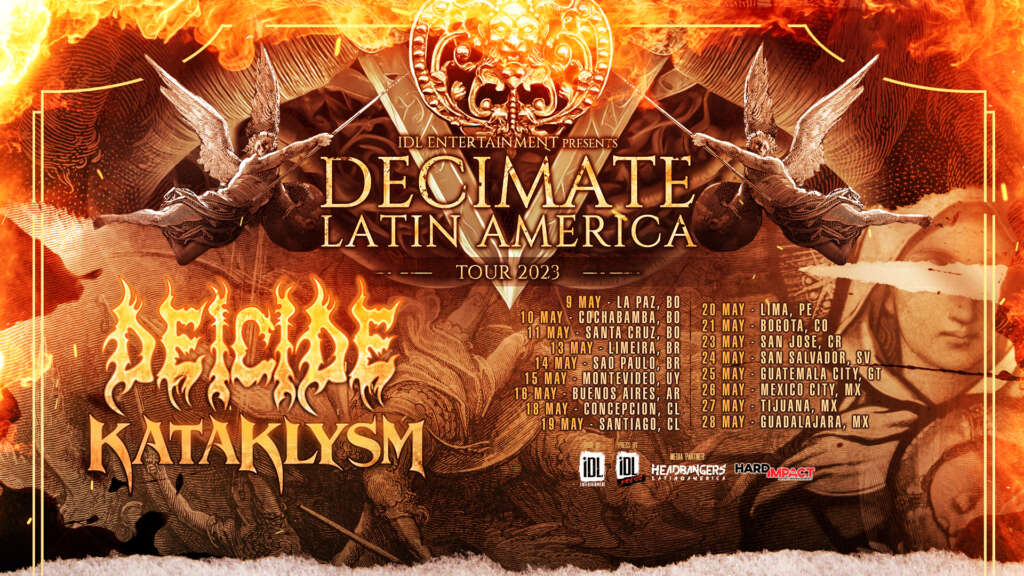 Conciertos: El Infierno en la Tierra – Deicide y Kataklysm juntos en Latinoamerica