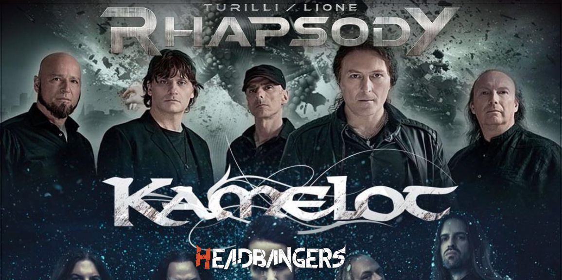 Conciertos: ¡(Turilli/Lione) Rhapsody & Kamelot juntos en Argentina en Febrero!