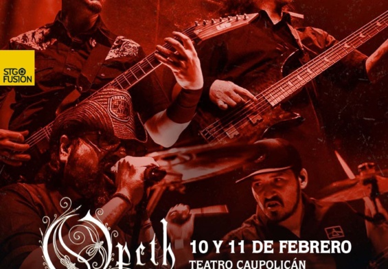 Saken abrirá shows de Opeth en Chile y prepara un intenso 2023