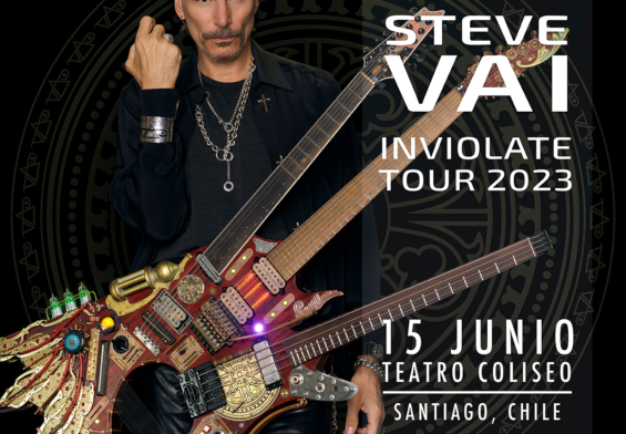 Conciertos: Steve Vai llega a Teatro Coliseo con su ‘Inviolate Tour’